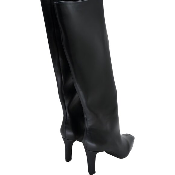 Madden Girl Voyage Knee High Square Toe Boot Black - Women's US 9.5M - Picture 3 of 6